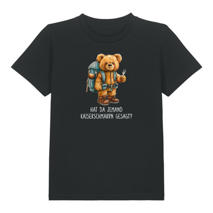 Kaiserohr Kinder T-Shirt Schwarz Front