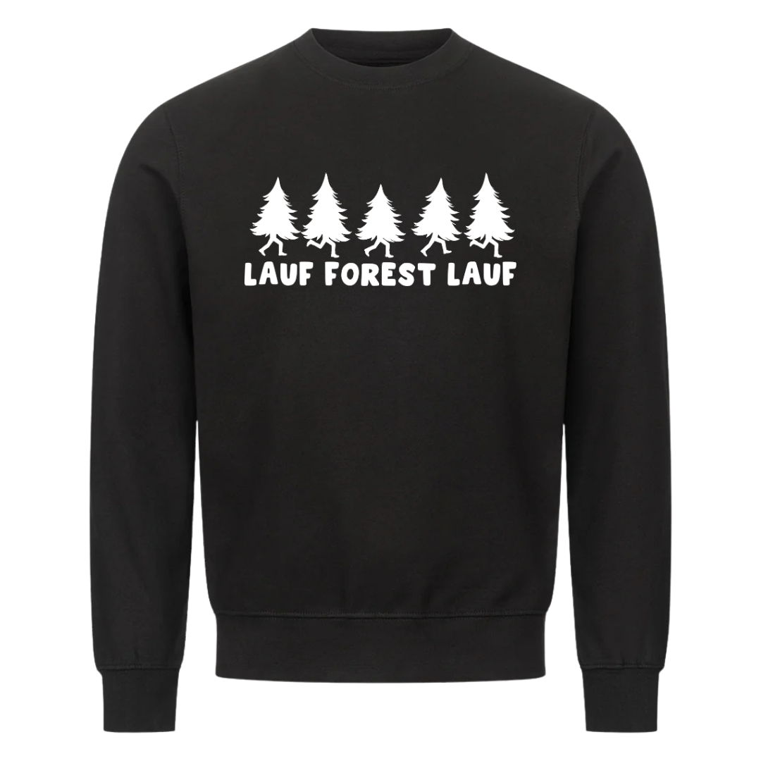 Lauf Forest Sweatshirt Schwarz Front