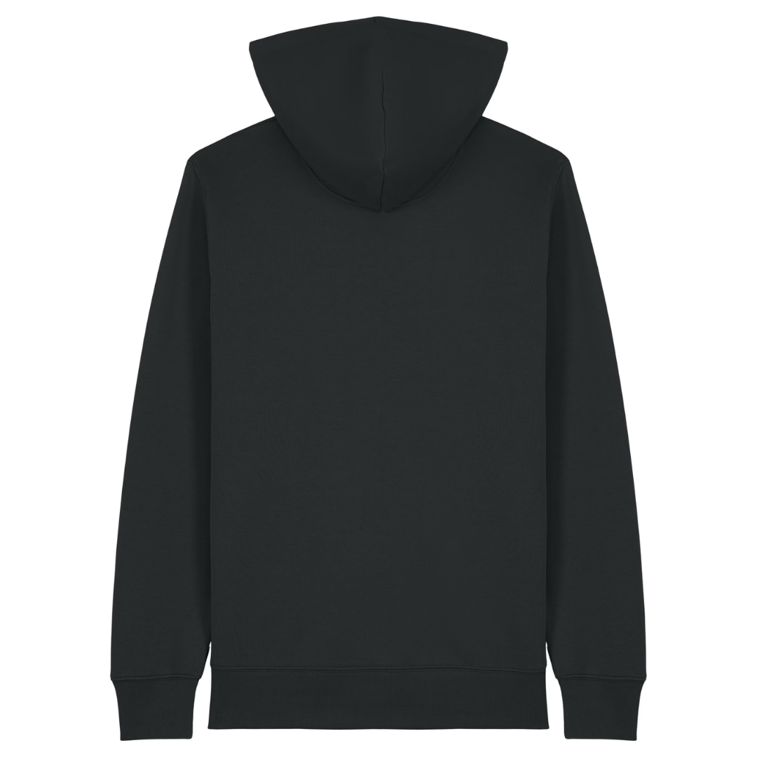Bock Zipper Hoodie Schwarz Back