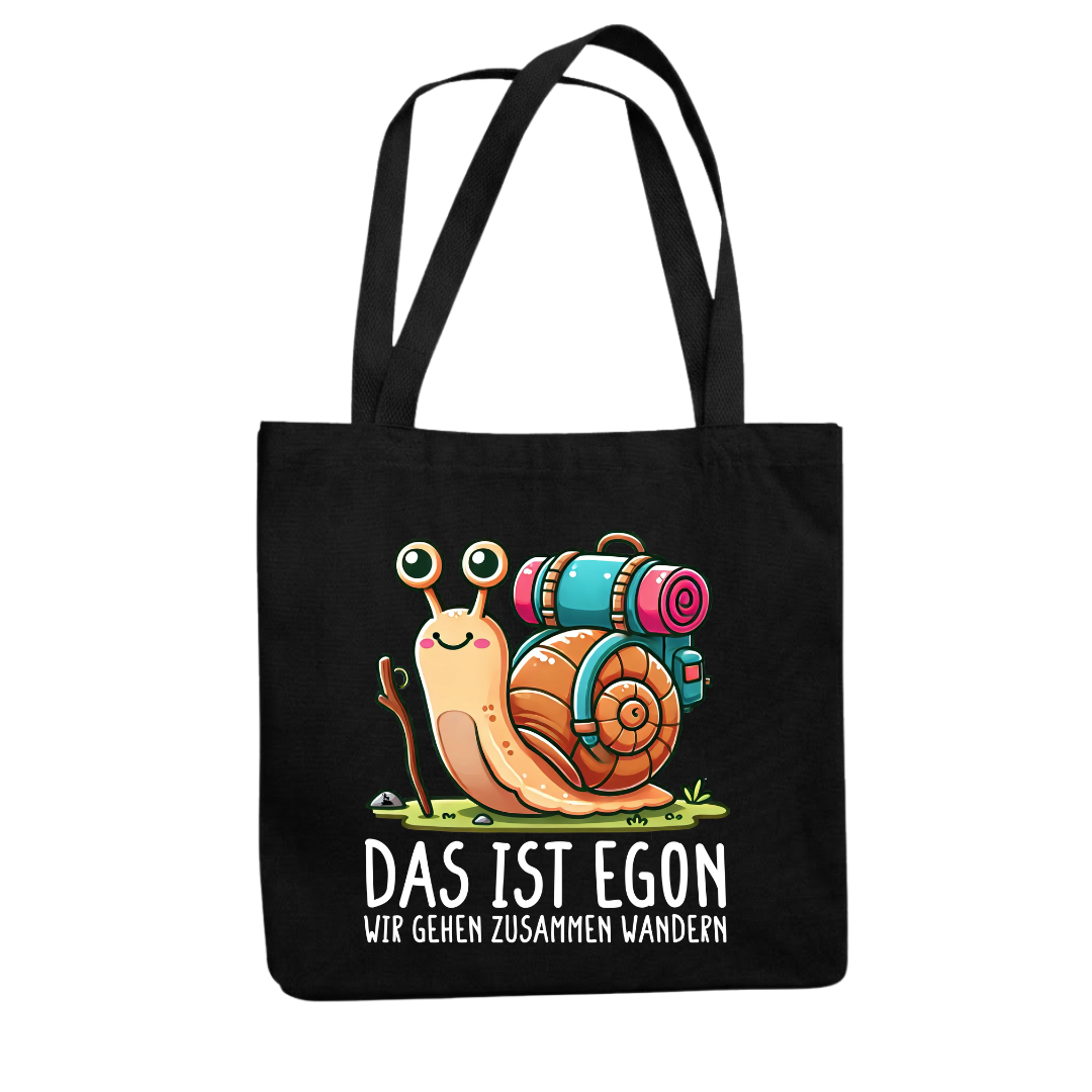 Tragetasche schwarz – Das ist Egon