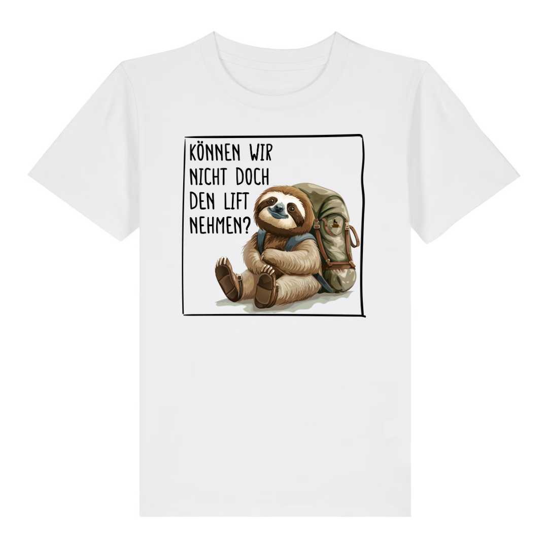 Lift Kinder T-Shirt Weiß Front