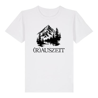 Rauszeit Kinder T-Shirt Weiß Front
