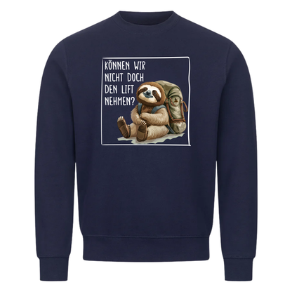 Lift Sweatshirt Navy Front