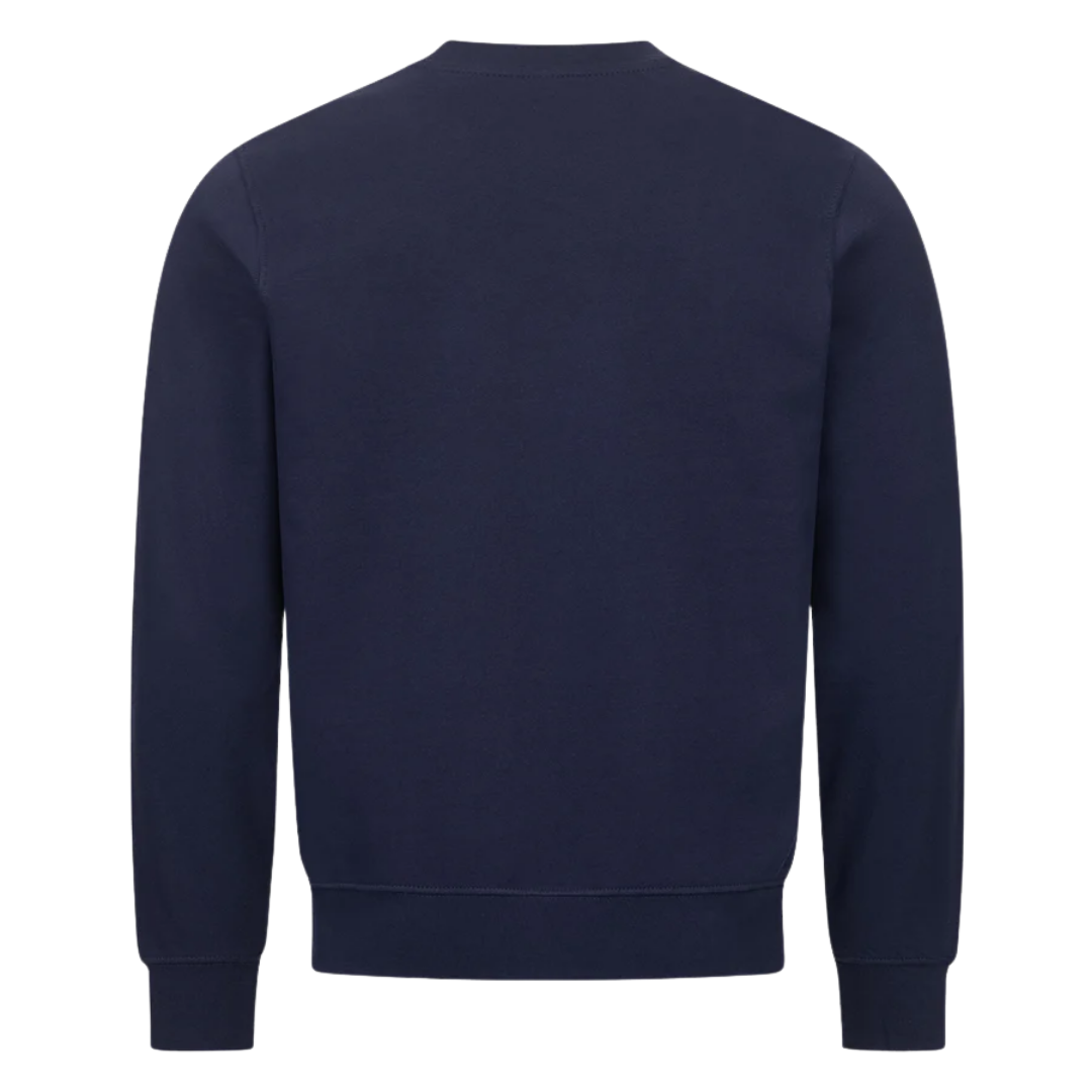 Horns N´ Roses Sweatshirt Navy Back