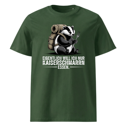 Kaiserschmarrn Dachs T-Shirt Unisex mit Dachs-Motiv, Detailansicht