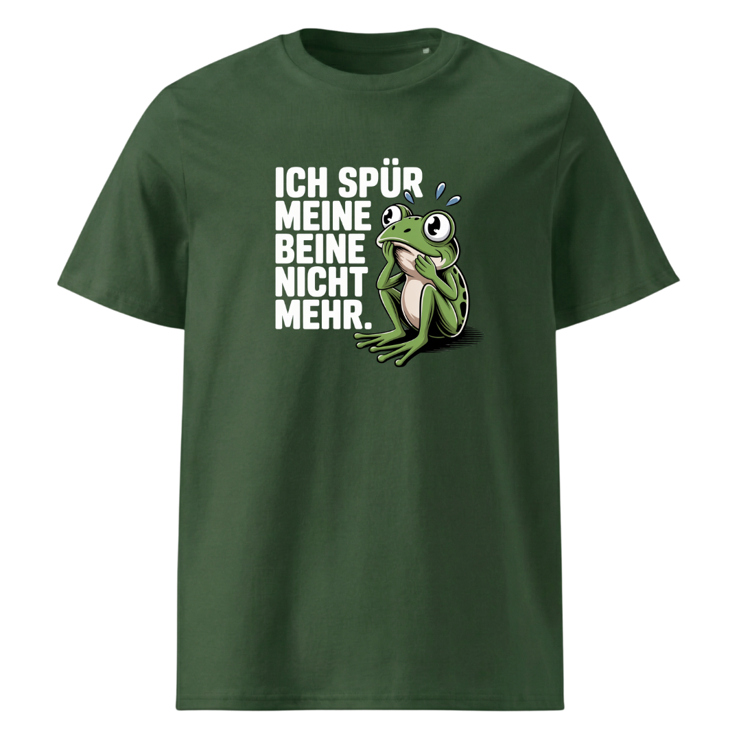 Ich spüre meine Beine nicht T-Shirt Unisex mit Wander-Spruch, Detailansicht
