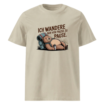 Pausenbär T-Shirt Unisex mit Bären-Motiv, Farbvariante