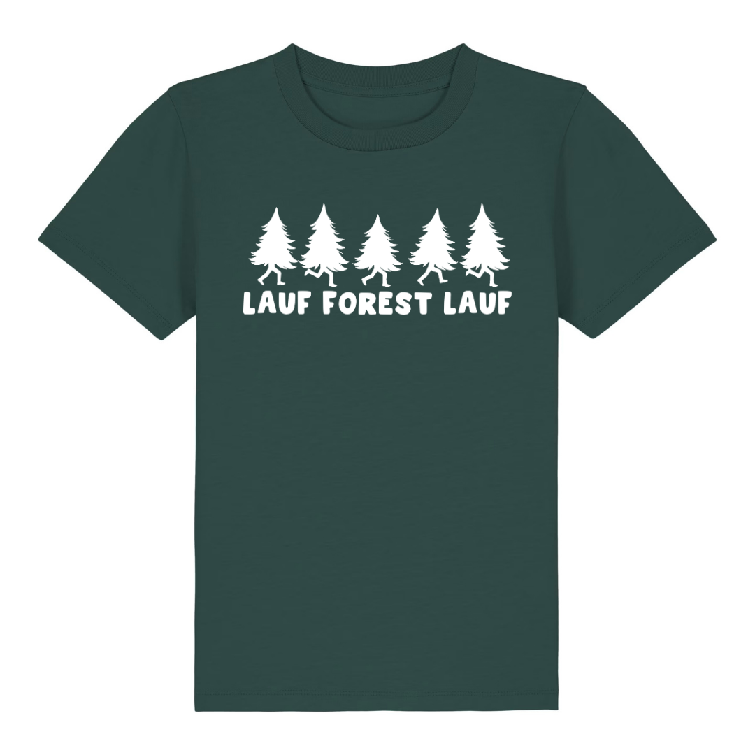 Lauf Forest Kinder T-Shirt Grün Front