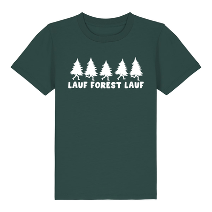 Lauf Forest Kinder T-Shirt Grün Front