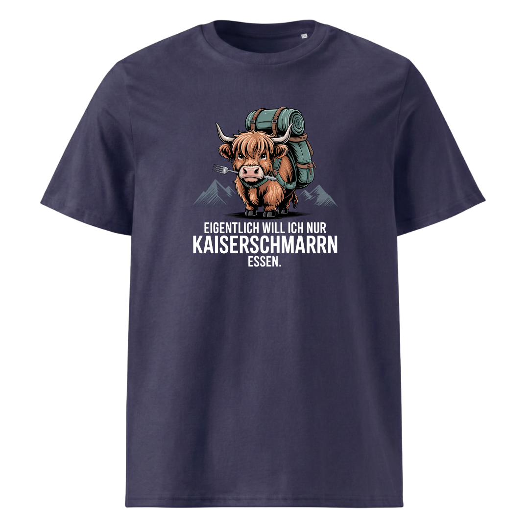 Kaiserschmarrn Kuh T-Shirt Unisex mit Kuh-Motiv, weitere Ansicht