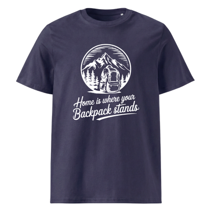 Home T-Shirt mit Berg-Spruch, weitere Ansicht