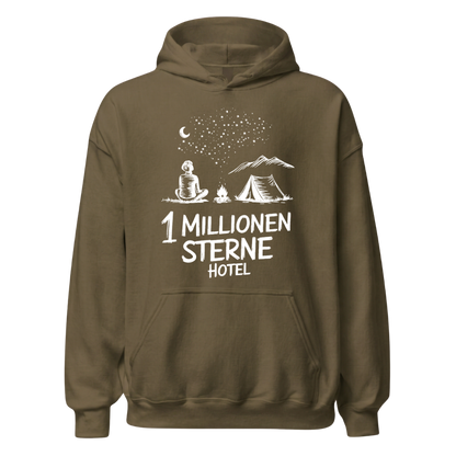 Sternehotel Hoodie mit Berg-Spruch, weitere Ansicht