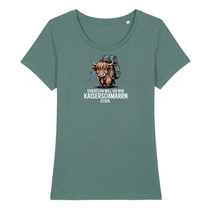 Kaiserschmarrn Rind Frauenshirt in Green Bay, Kraxelgaudi
