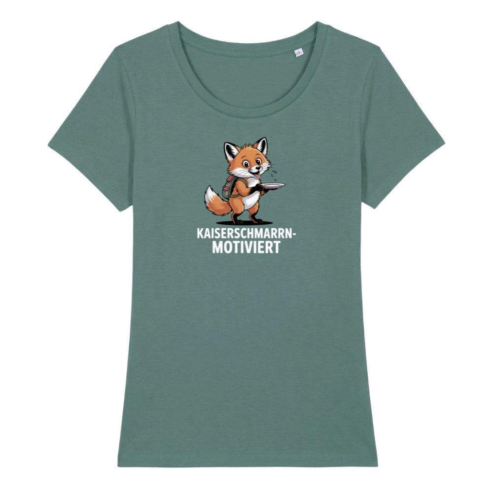 Kaiserschmarrnmotiviert Frauenshirt in Green Bay, Kraxelgaudi