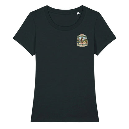 Gipfelschlenderer Damenshirt mit Brustdruck, Kraxelgaudi