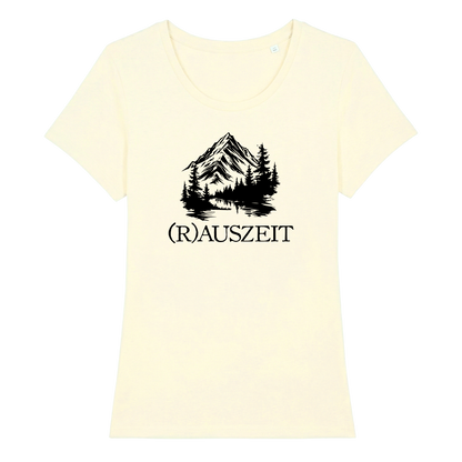 Rauszeit Frauen Shirt mit Auszeit-Spruch, Farbvariante