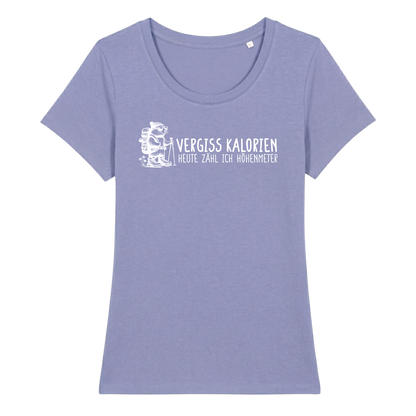 Höhenmeter Frauen Shirt mit Berg-Spruch, weitere Ansicht