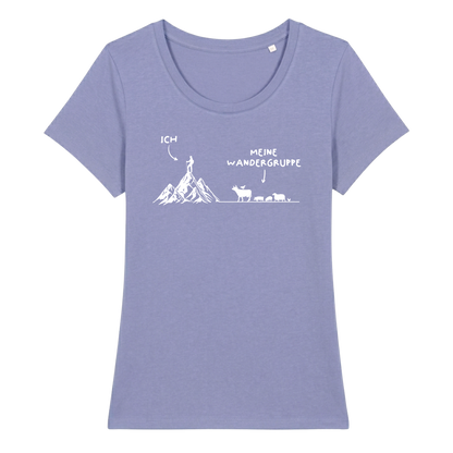 Wandergruppe Frauen Shirt mit Wander-Motiv, weitere Ansicht