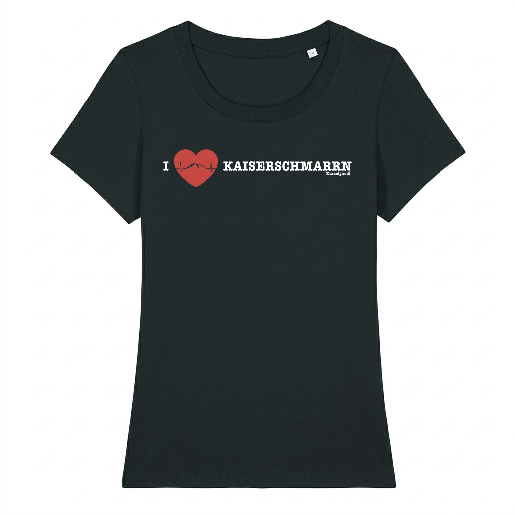 Kaiserschmarrn Love Frauen Shirt mit lustigem Spruch, Frontansicht