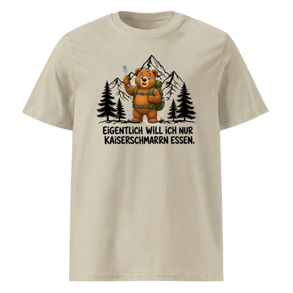 Kaiserschmarrn Bär T-Shirt Unisex Beige