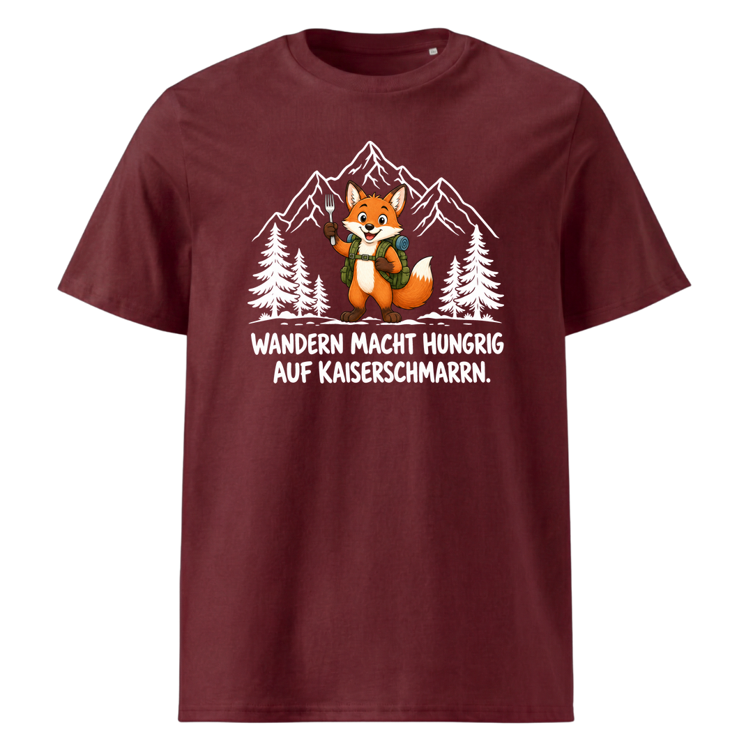 Kaiserschmarrn Fuchs T-Shirt Unisex Burgunder