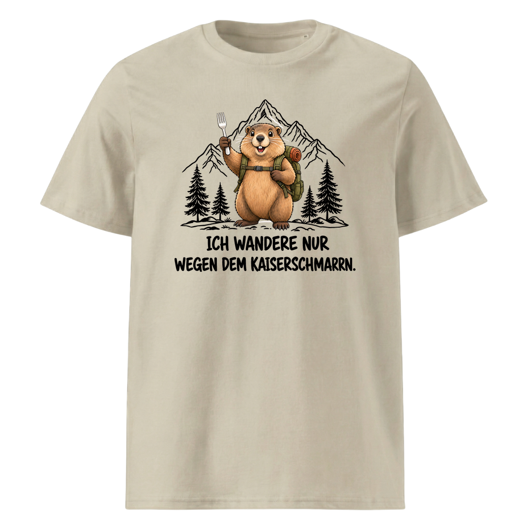 Kaiserschmarrn Murmeltier T-Shirt Unisex Beige