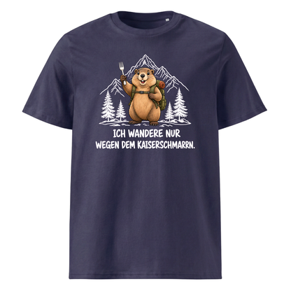 Kaiserschmarrn Murmeltier T-Shirt Unisex Navy