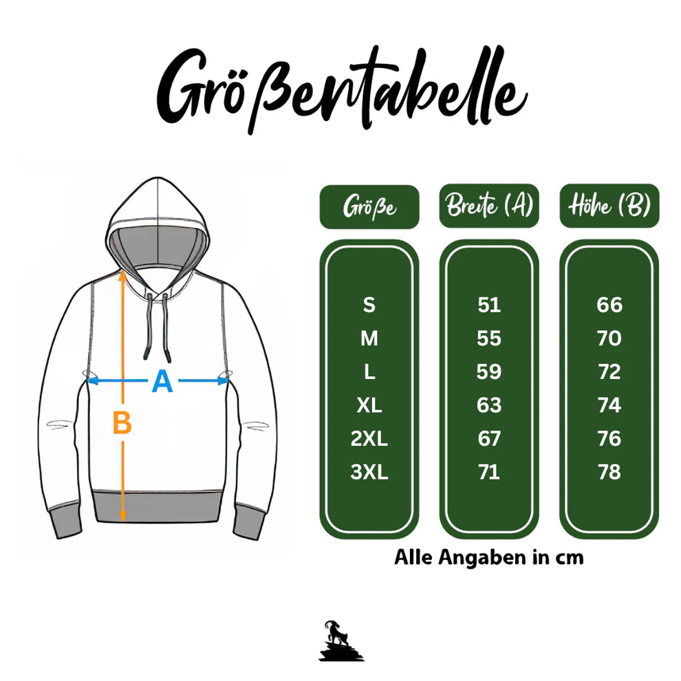 Off Day Hoodie mit Bergmotiv, Rückansicht