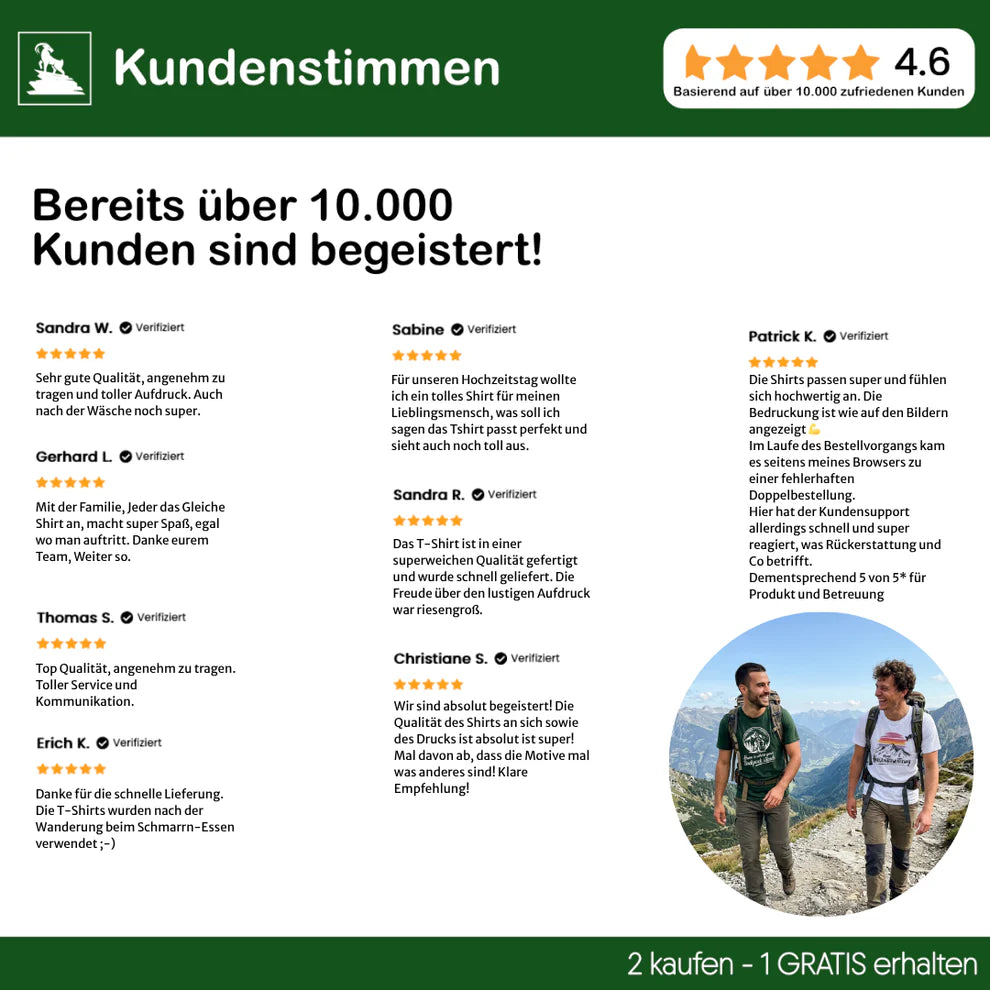 Berg im Herz Frauen Shirt mit Bergmotiv, Seitenansicht