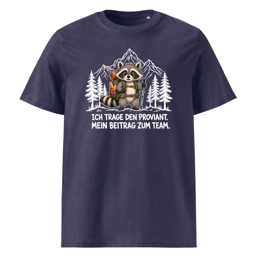 Proviant Waschbär T-Shirt Unisex Navy