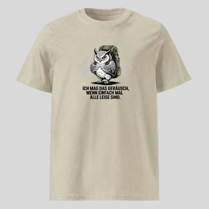 Ich mag das Geräusch Unisex T-Shirt in Beige, Kraxelgaudi