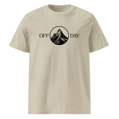 Off Day T-Shirt Unisex mit Bergmotiv, Farbvariante