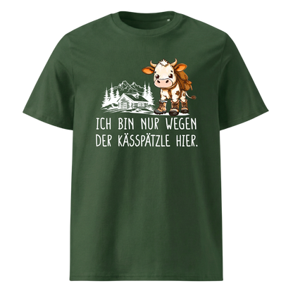 Kässpätzle T-Shirt Unisex mit Spätzle-Spruch, Detailansicht