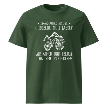 Multitasker T-Shirt mit Wander-Spruch, Detailansicht