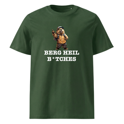 Berg Heil T-Shirt Unisex mit Spruch, Detailansicht