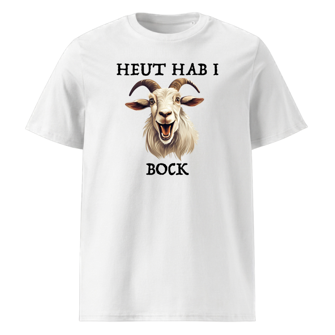 Bock T-Shirt Unisex mit Spruch, Motivdetail