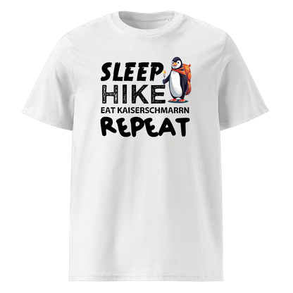 Repeat T-Shirt Unisex mit Berg-Motiv, Motivdetail