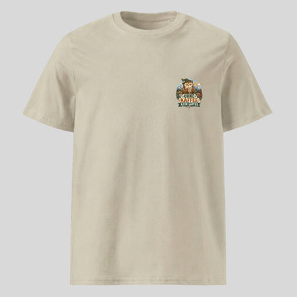 Ohne Kaffee kein Gipfel Unisex T-Shirt mit Brustdruck, Kraxelgaudi