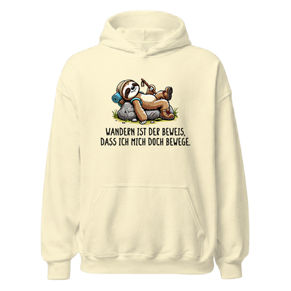 Der Beweis Hoodie mit Wanderspruch, Farbvariante