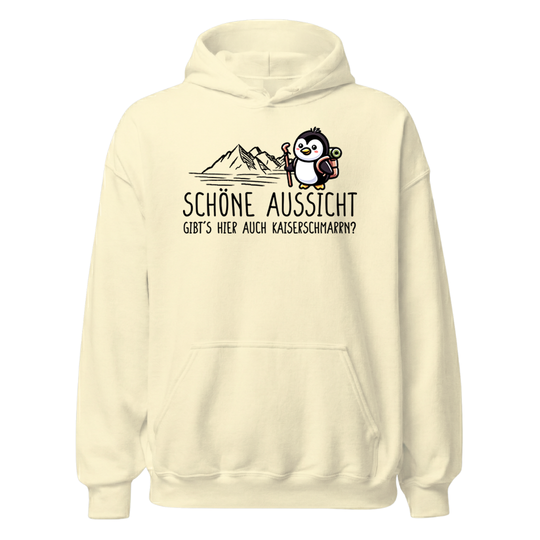 Schöne Aussicht Hoodie mit Wanderspruch, Farbvariante