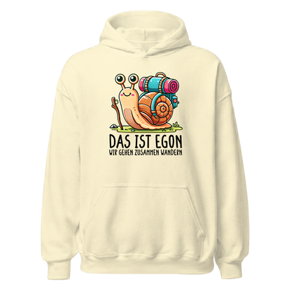 EGON Hoodie Unisex mit Schnecke Egon, Farbvariante
