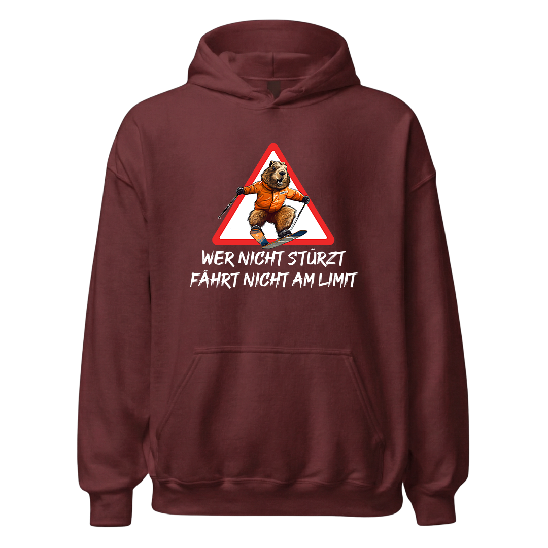 Stürzer Hoodie mit Apres-Ski-Motiv, Detailansicht