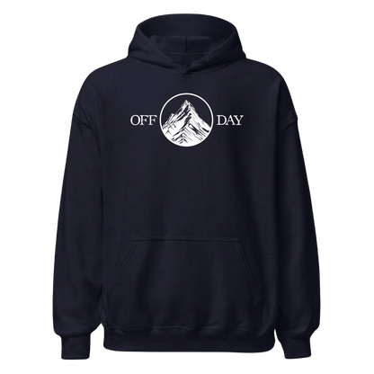 Off Day Hoodie mit Bergmotiv, Designdetail