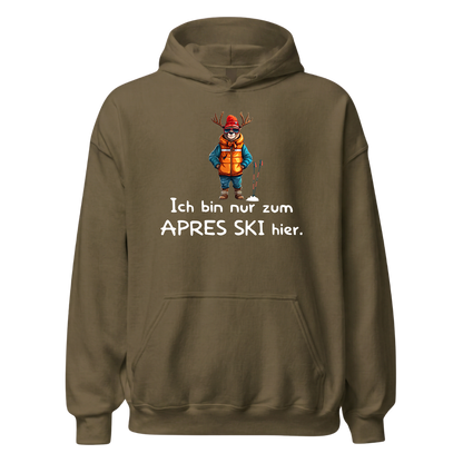 Après Ski Fanatiker Hoodie mit Après-Ski-Spruch, weitere Ansicht