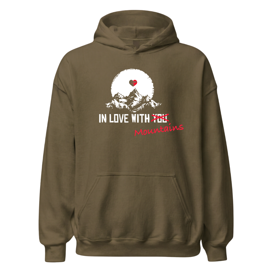 Mountainlove Hoodie mit Berg-Motiv, weitere Ansicht