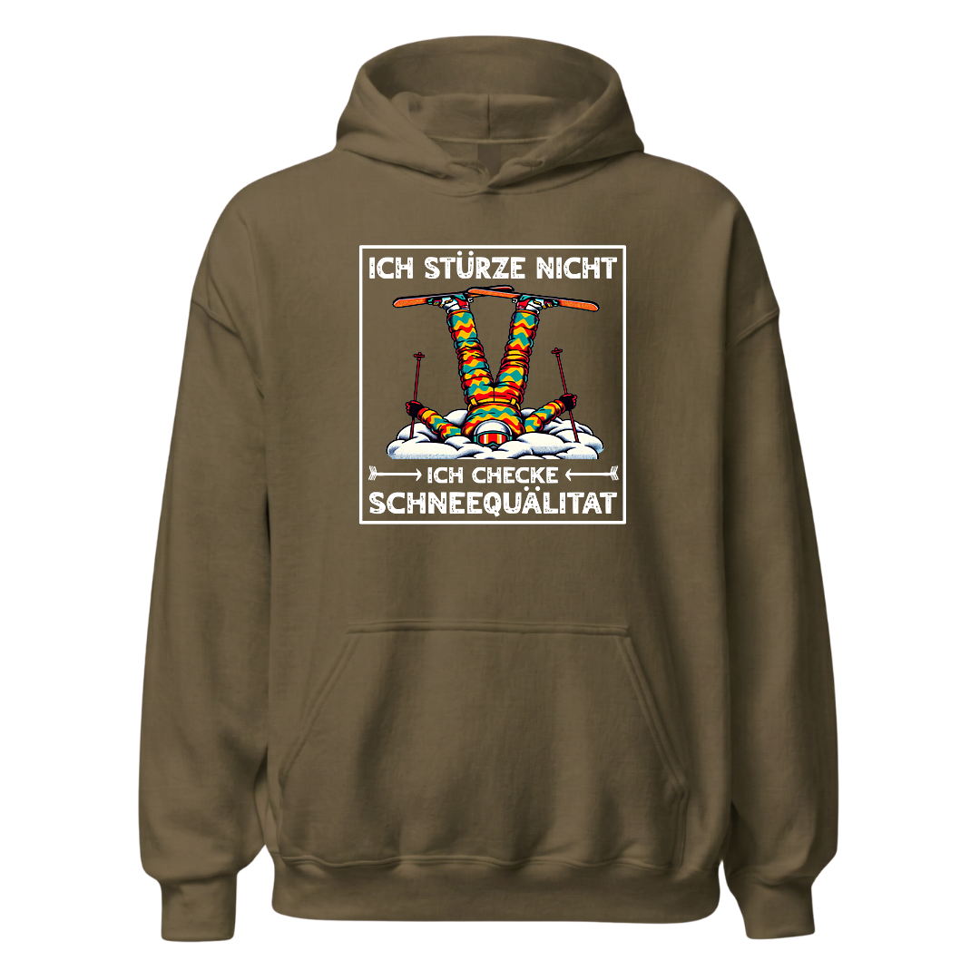 Schneequalität Hoodie mit Après-Ski-Spruch, weitere Ansicht