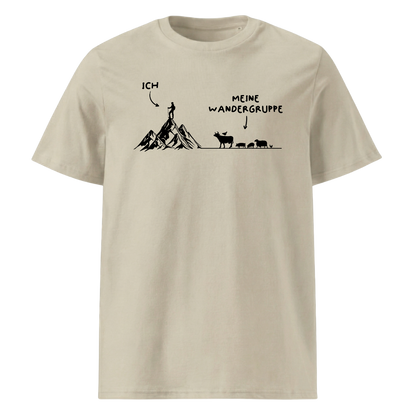 Wandergruppe T-Shirt Unisex mit Wander-Motiv, Farbvariante