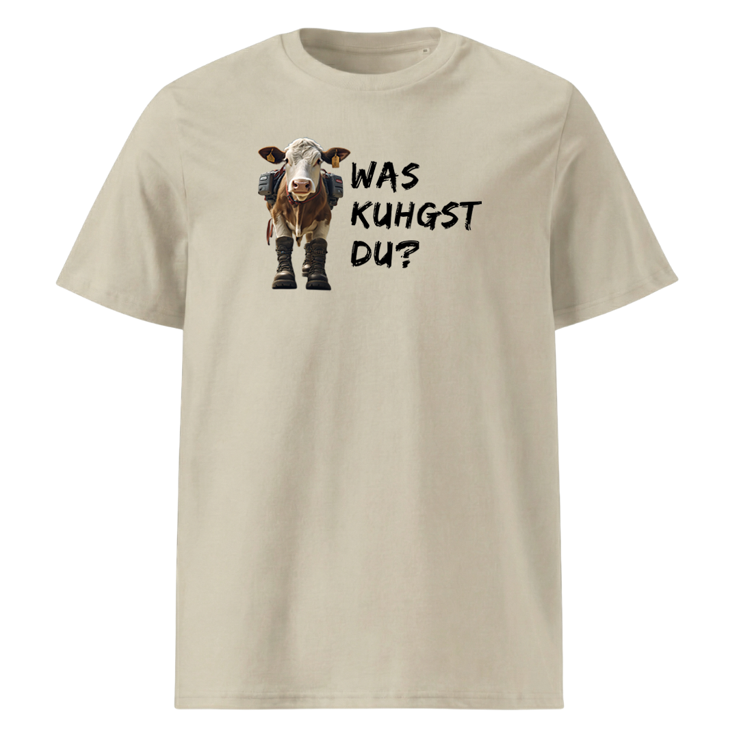 Kuhgst Du T-Shirt Unisex mit Kuh-Motiv, Farbvariante