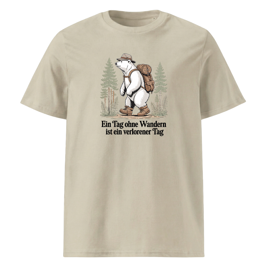 Ein Tag ohne Wandern T-Shirt mit Wander-Spruch, Farbvariante