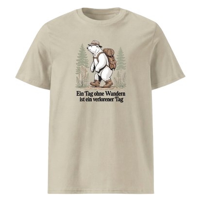 Ein Tag ohne Wandern T-Shirt mit Wander-Spruch, Farbvariante